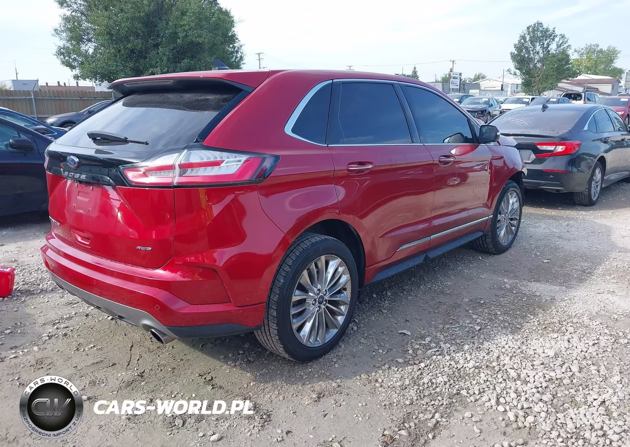 2022 Ford Edge Titanium VIN:2FMPK4K90NBA10783 - 4