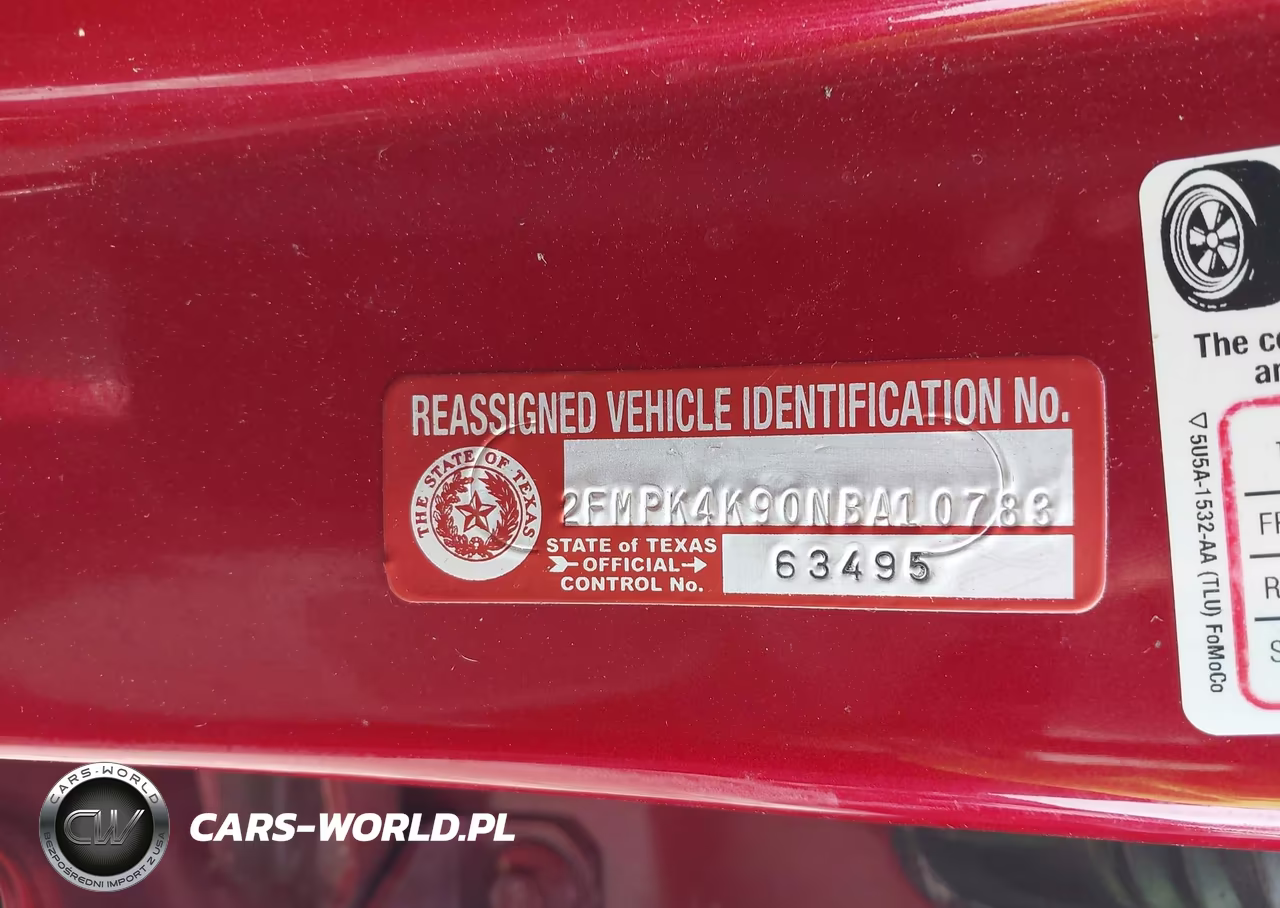 2022 Ford Edge Titanium VIN:2FMPK4K90NBA10783 - 9