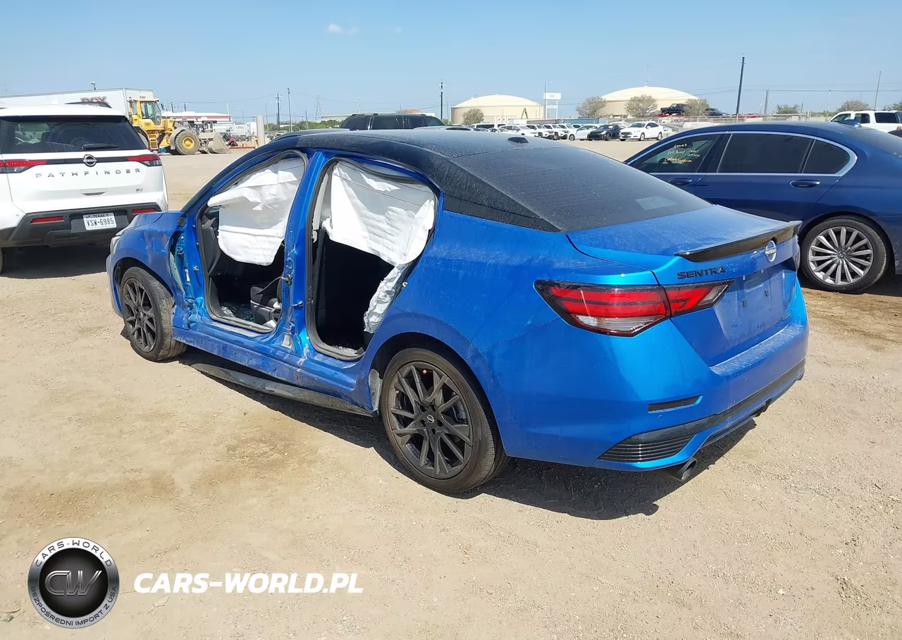 2025 Nissan Sentra Sr VIN:3N1AB8DV1SY333970 - 3