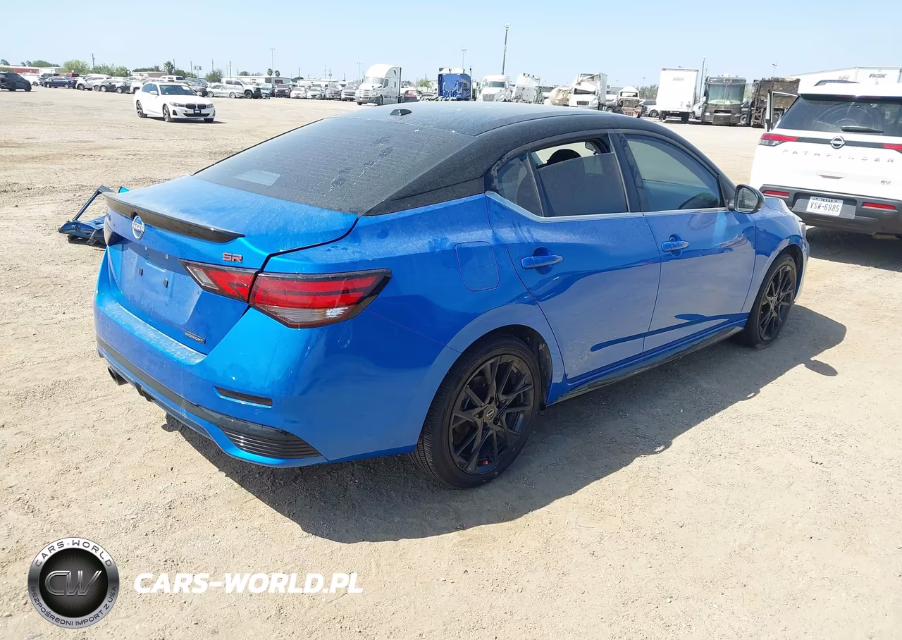 2025 Nissan Sentra Sr VIN:3N1AB8DV1SY333970 - 4