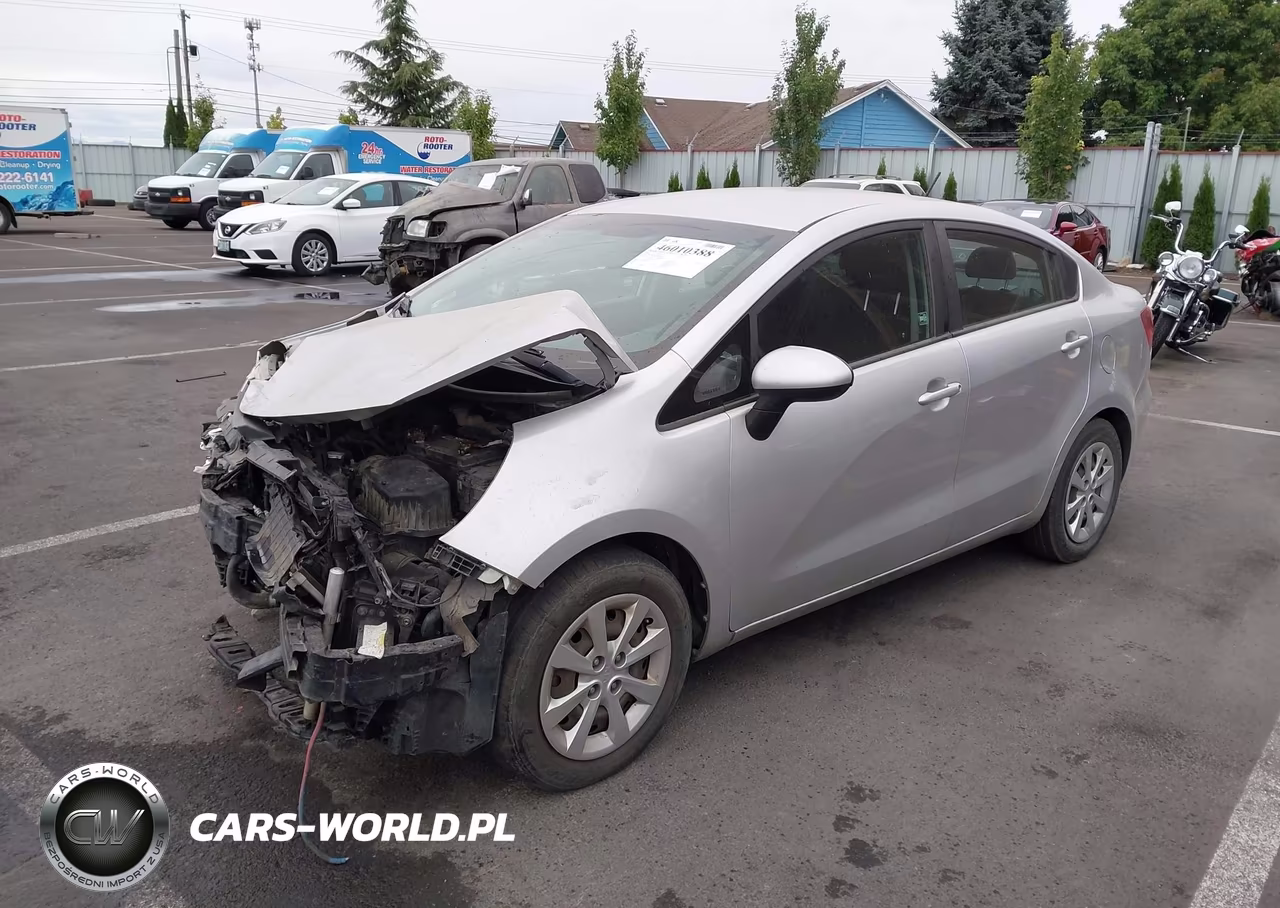 2017 Kia Rio Lx VIN:KNADM4A33H6015670 - 2