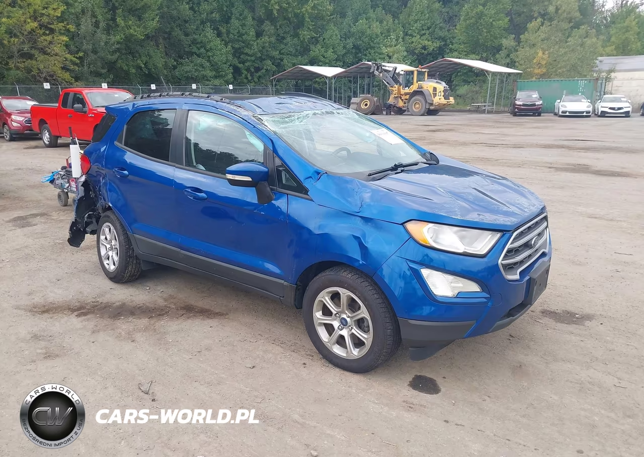 2018 Ford Ecosport Se VIN:MAJ3P1TE4JC158899 - 1
