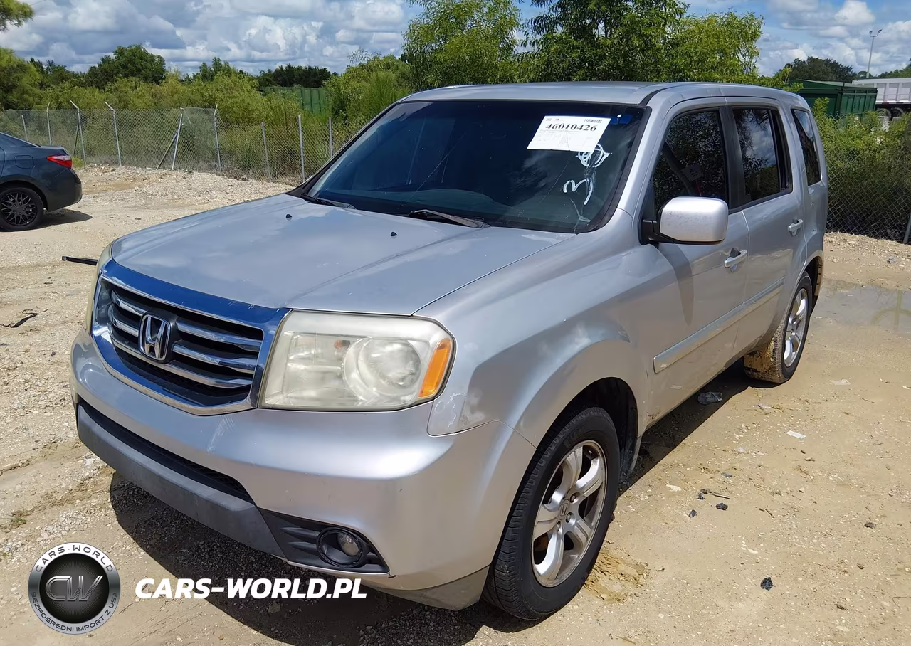 2012 Honda Pilot Ex VIN:5FNYF3H43CB007198 - 2
