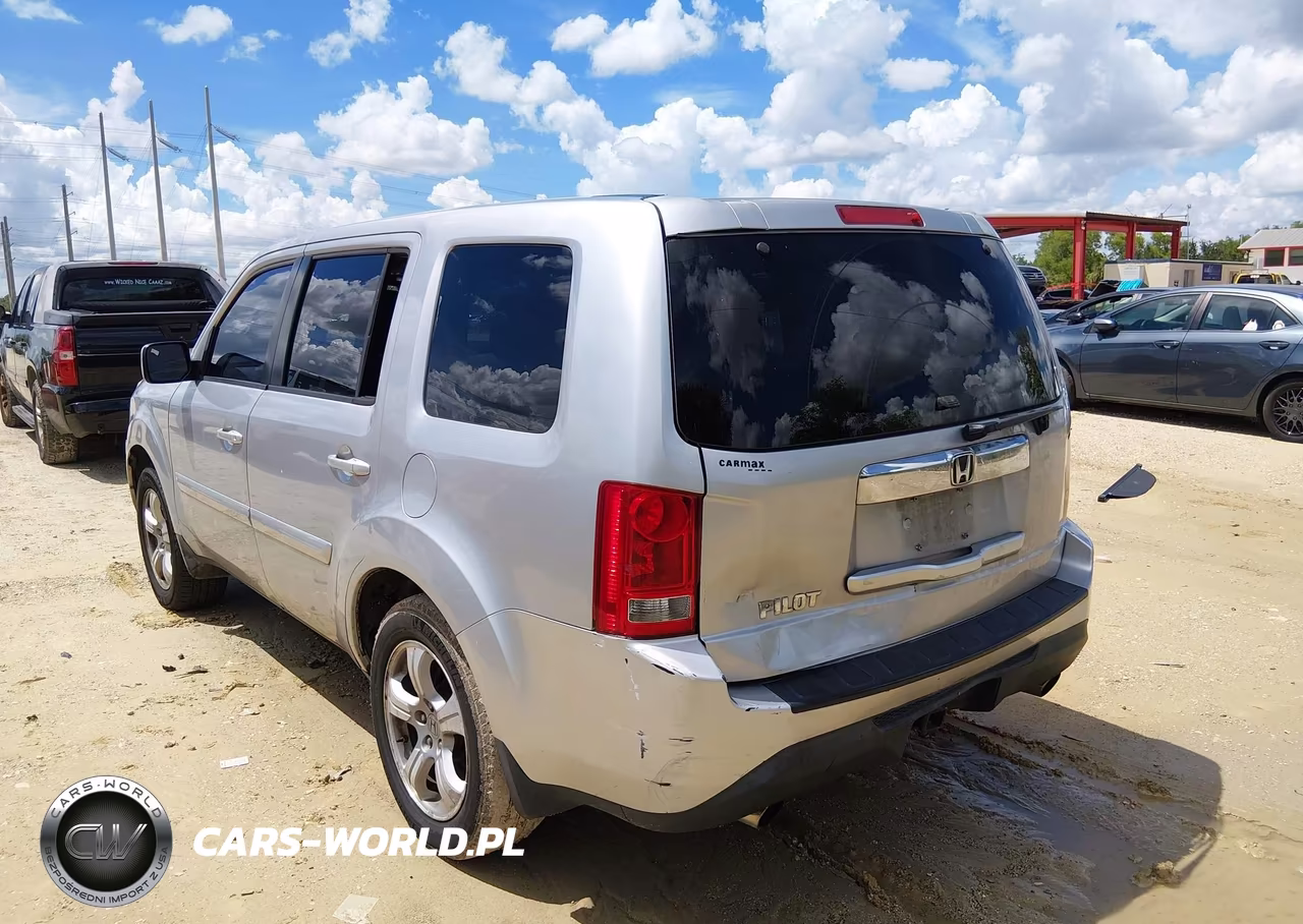 2012 Honda Pilot Ex VIN:5FNYF3H43CB007198 - 3