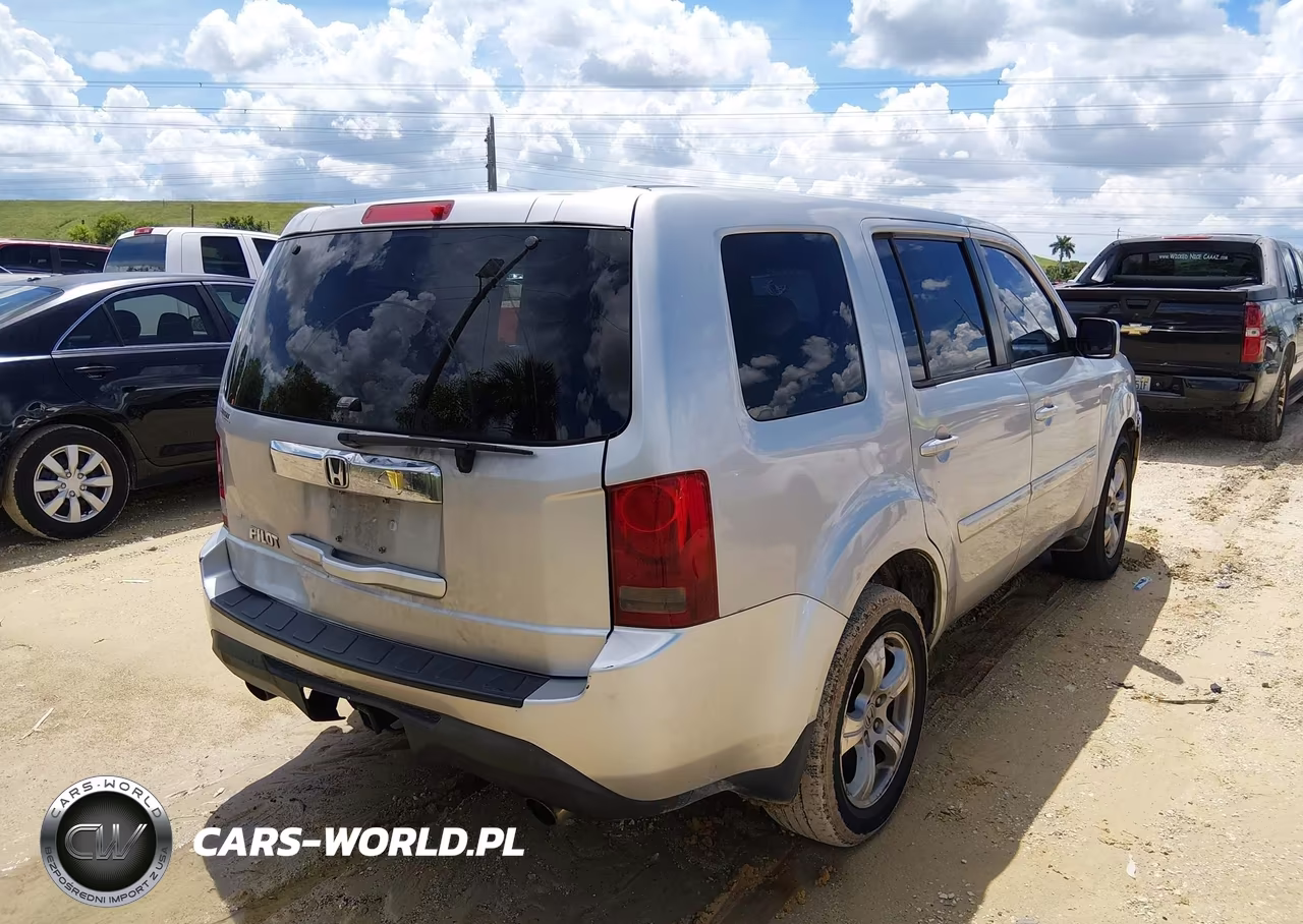 2012 Honda Pilot Ex VIN:5FNYF3H43CB007198 - 4