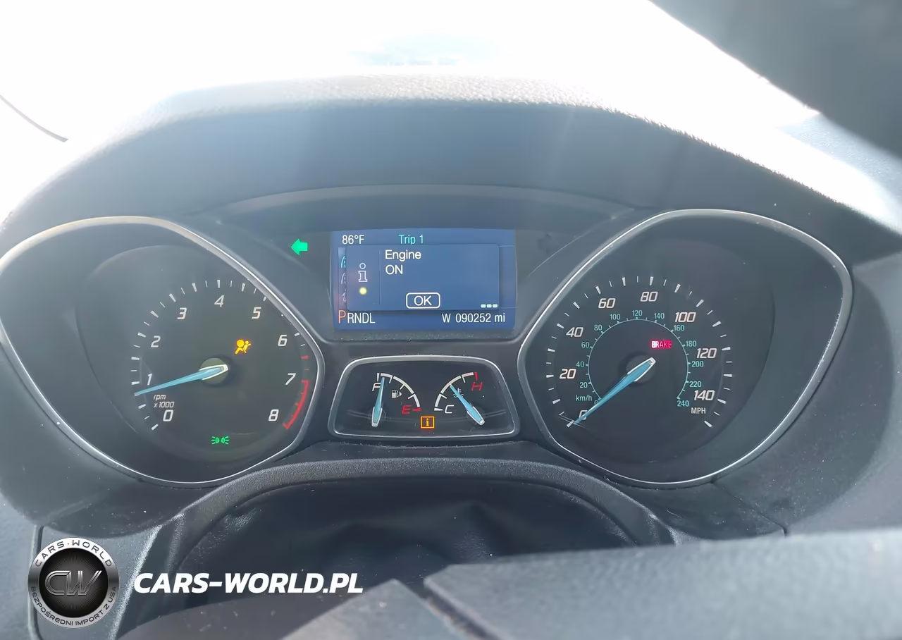 2014 Ford Focus Se VIN:1FADP3K23EL373283 - 7