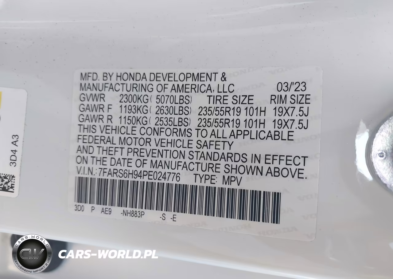 2023 Honda Cr-V Hybrid Sport Touring VIN:7FARS6H94PE024776 - 9