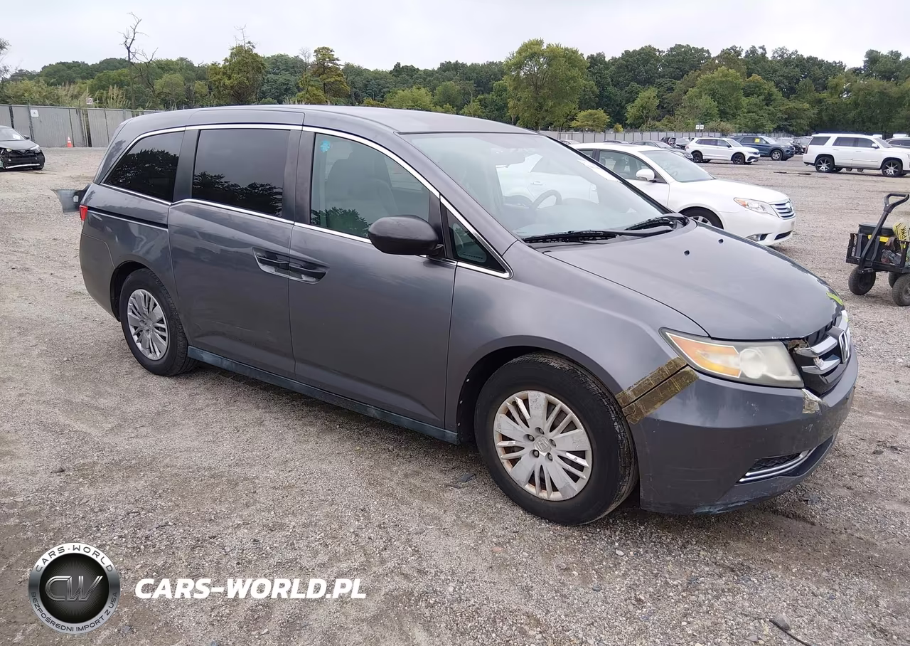 2014 Honda Odyssey Lx VIN:5FNRL5H22EB053406 - 1