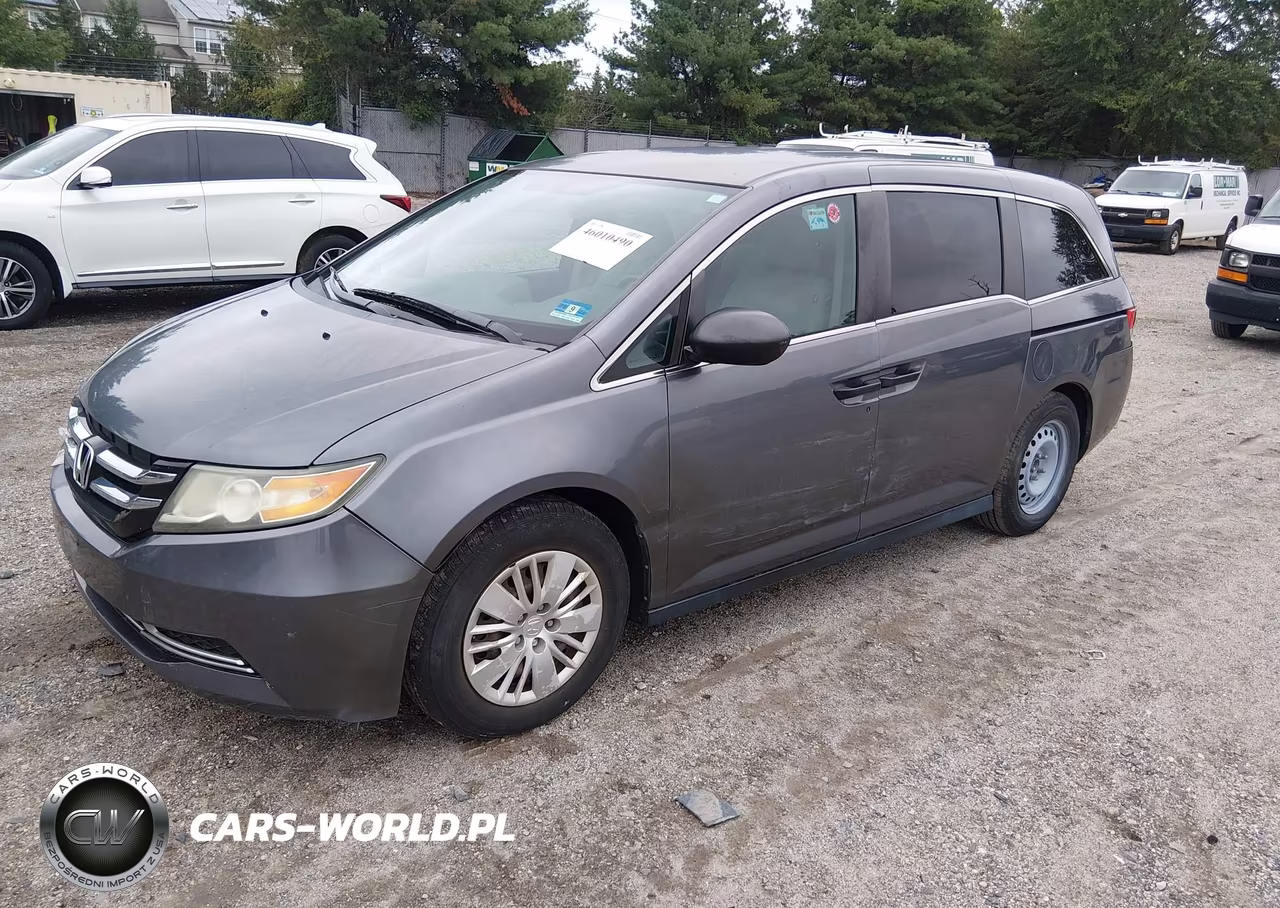 2014 Honda Odyssey Lx VIN:5FNRL5H22EB053406 - 2