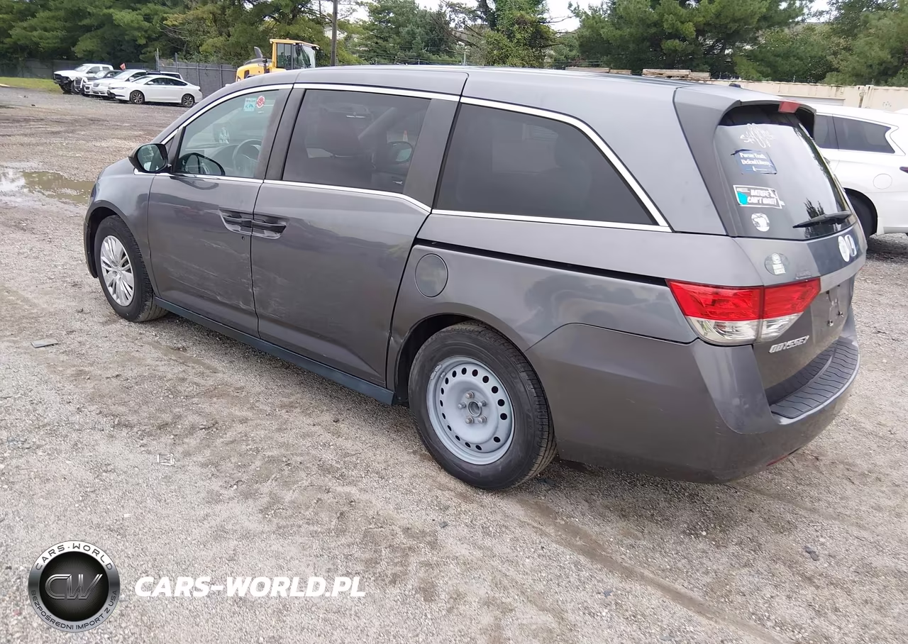 2014 Honda Odyssey Lx VIN:5FNRL5H22EB053406 - 3