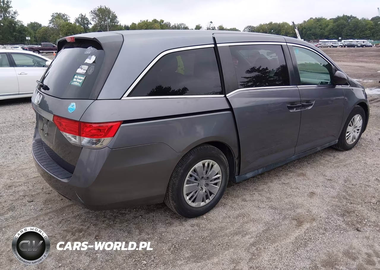 2014 Honda Odyssey Lx VIN:5FNRL5H22EB053406 - 4
