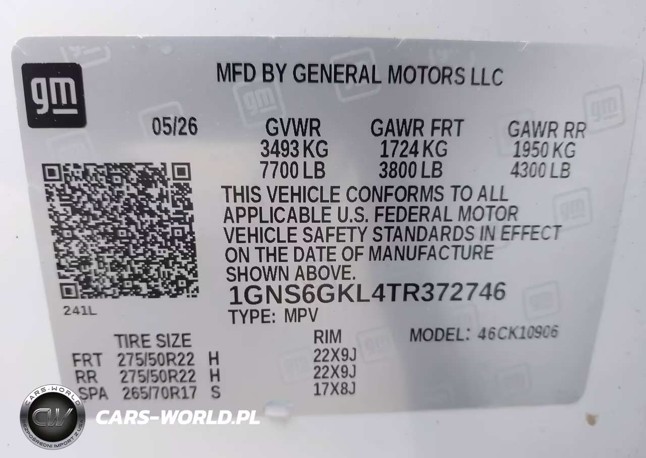 2026 Chevrolet Suburban High Country, 4Wd VIN:1GNS6GKL4TR372746 - 9