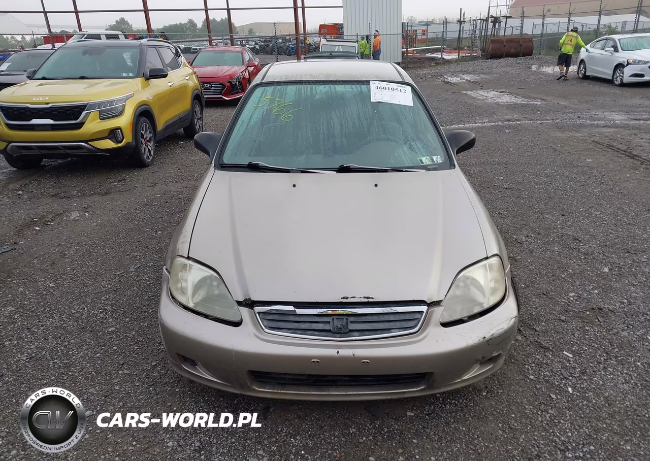 2000 Honda Civic Dx VIN:2HGEJ6628YH525766 - 12