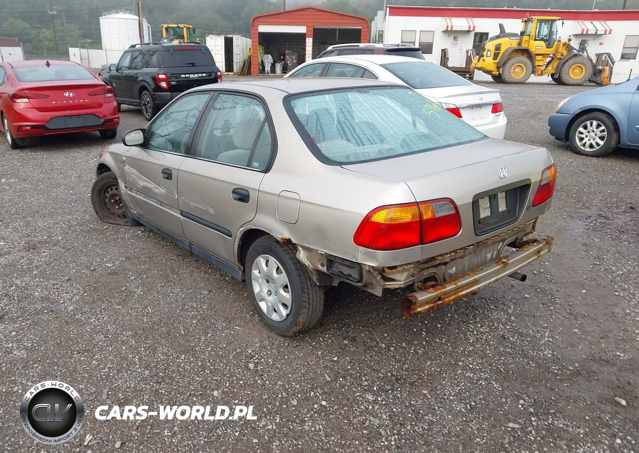 2000 Honda Civic Dx VIN:2HGEJ6628YH525766 - 3