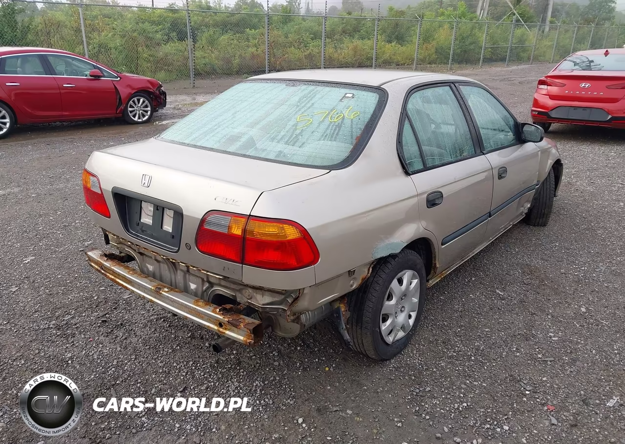 2000 Honda Civic Dx VIN:2HGEJ6628YH525766 - 4