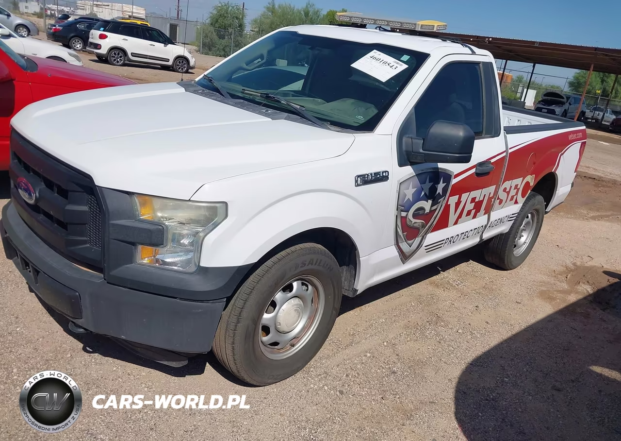 2015 Ford F-150 Xl VIN:1FTMF1E80FKE53780 - 2