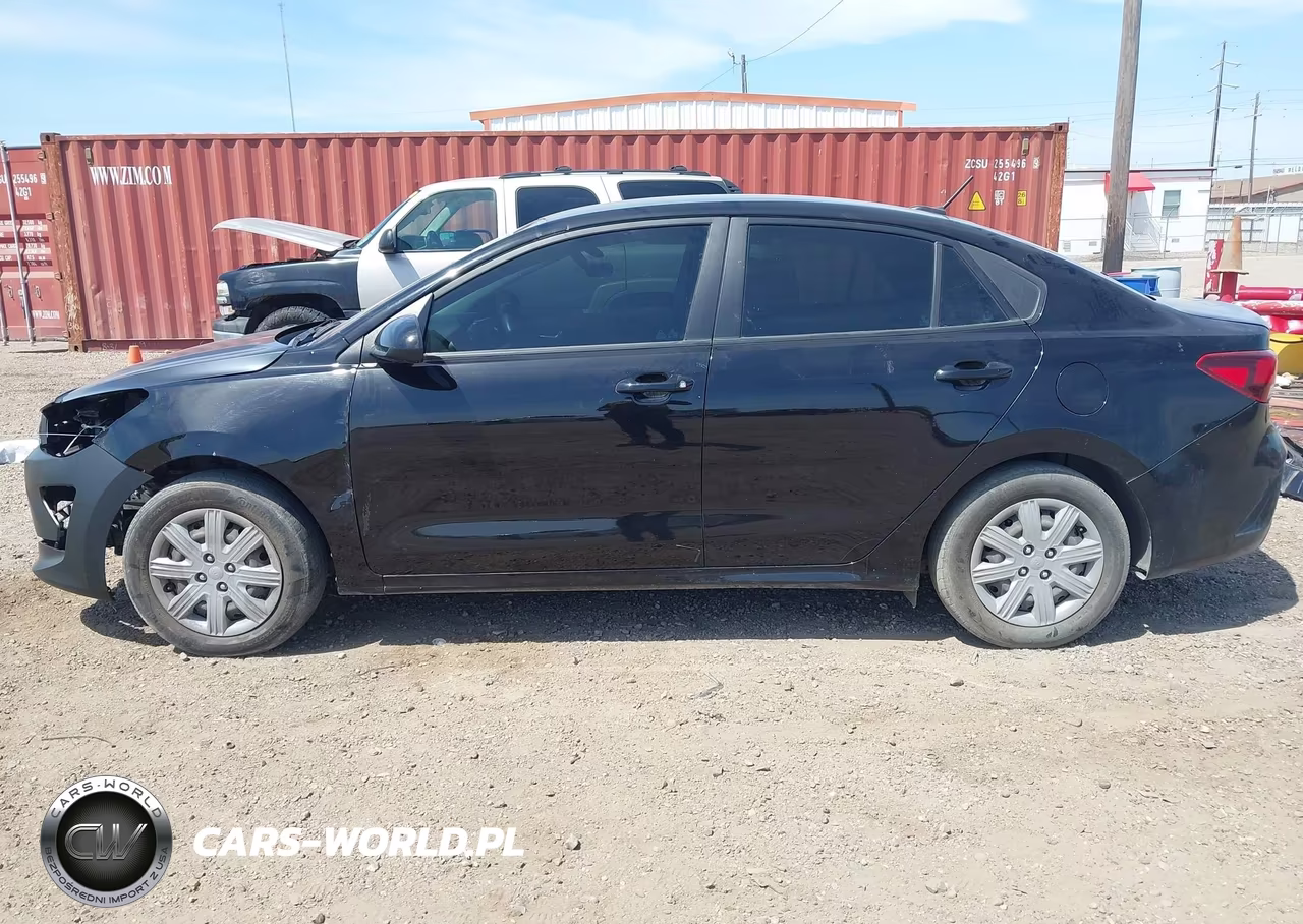 2022 Kia Rio Lx VIN:3KPA24AD1NE431906 - 15