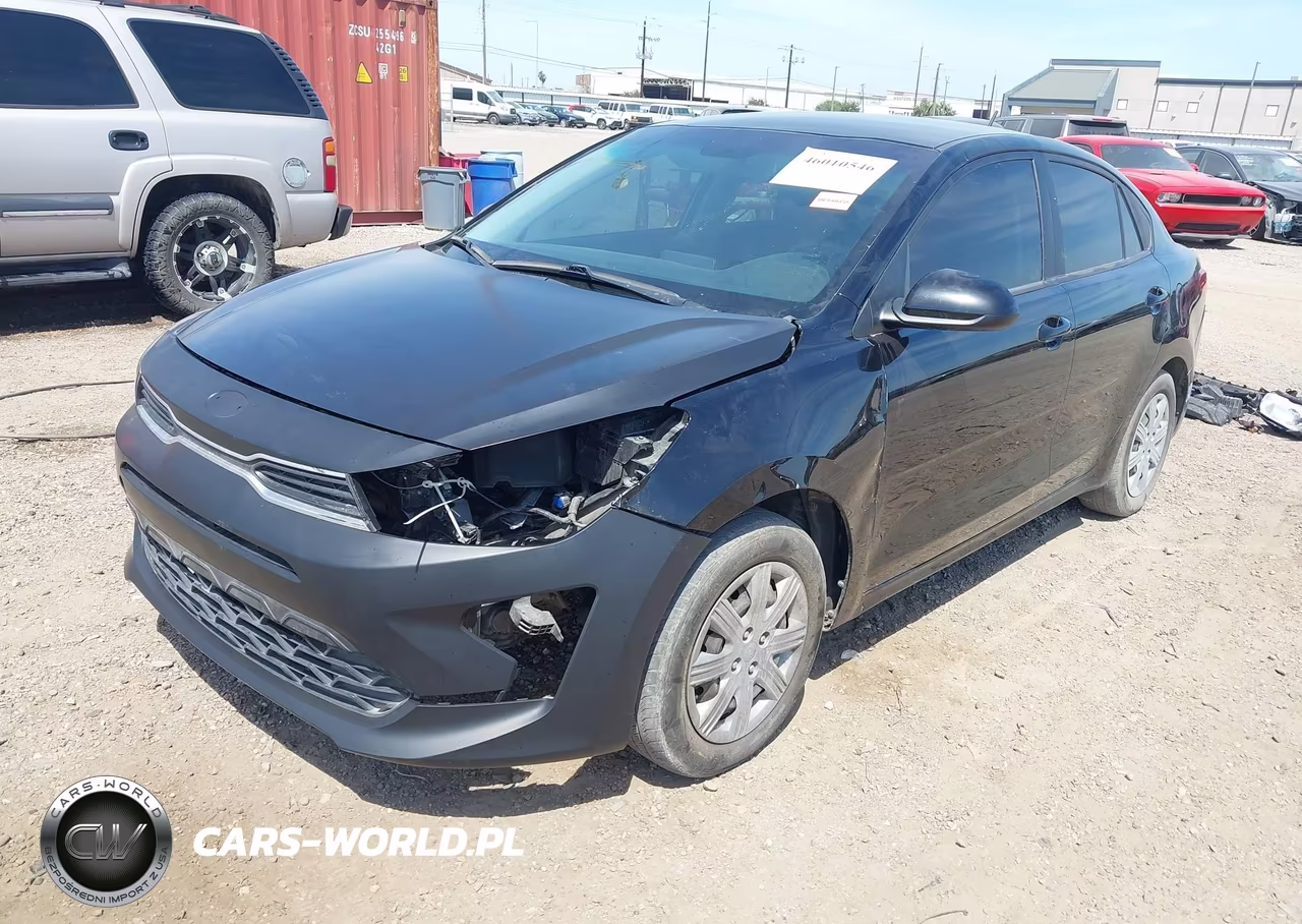 2022 Kia Rio Lx VIN:3KPA24AD1NE431906 - 2