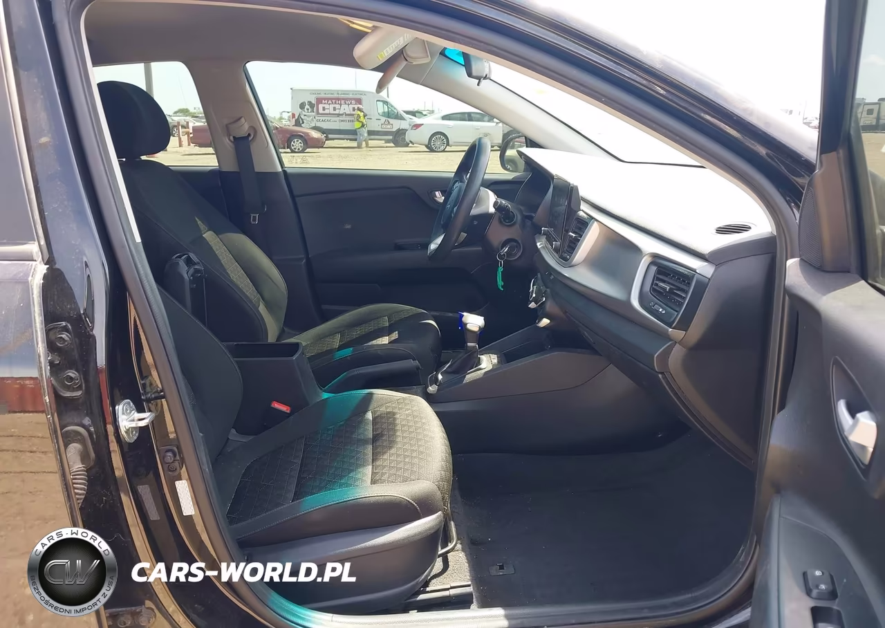 2022 Kia Rio Lx VIN:3KPA24AD1NE431906 - 5