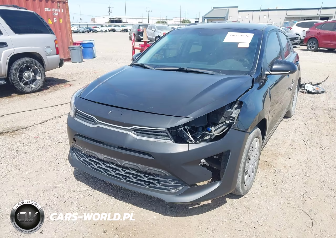 2022 Kia Rio Lx VIN:3KPA24AD1NE431906 - 6