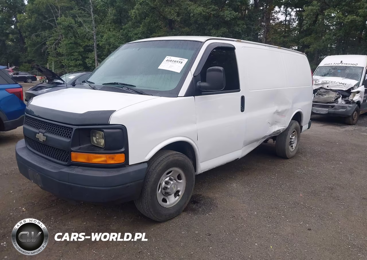 2013 Chevrolet Express 2500 Work Van VIN:1GCWGFBA9D1121916 - 2