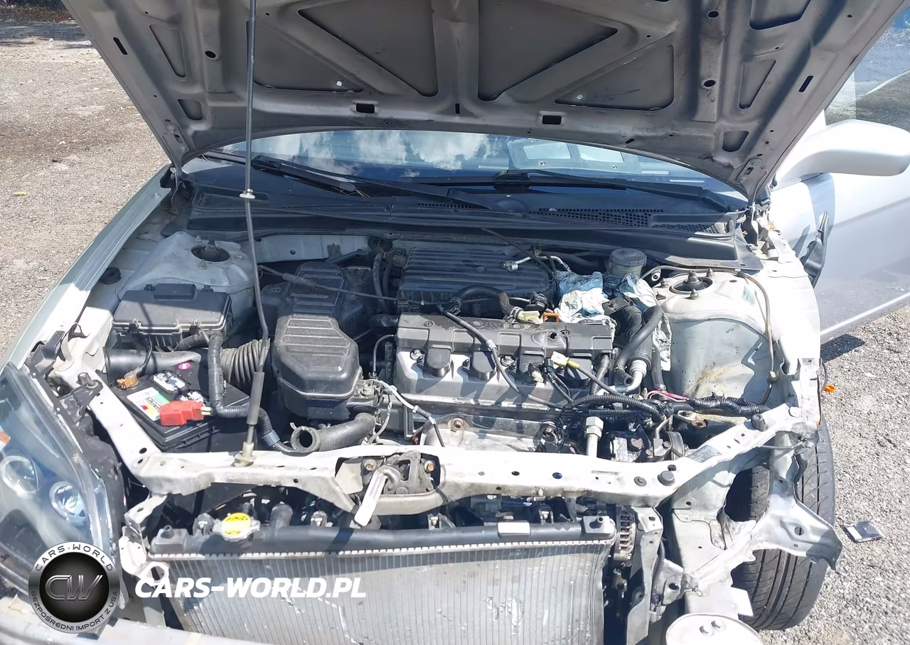 2002 Honda Civic Dx VIN:1HGEM22292L073956 - 10