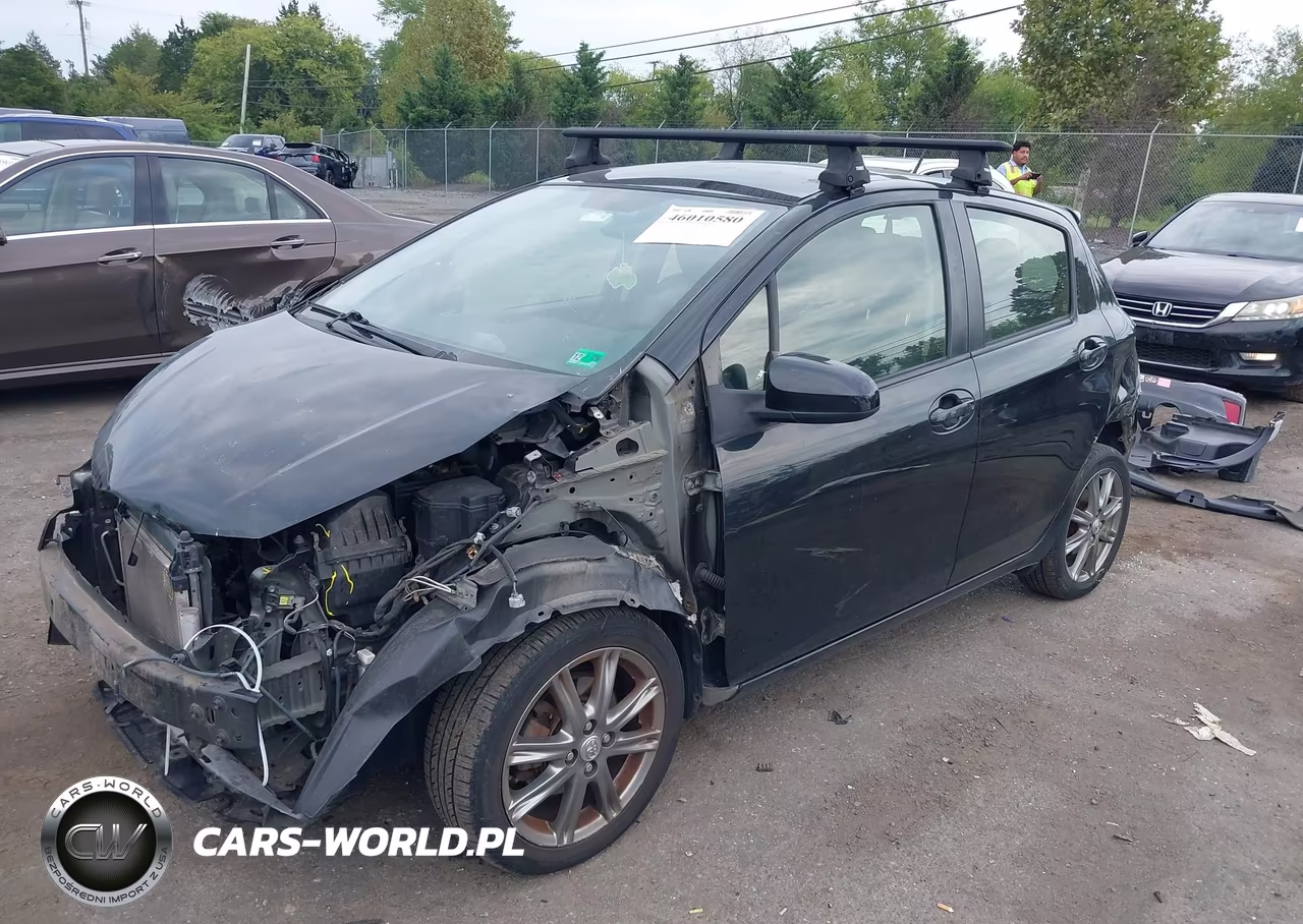 2013 Toyota Yaris Se VIN:JTDKTUD30DD571224 - 2