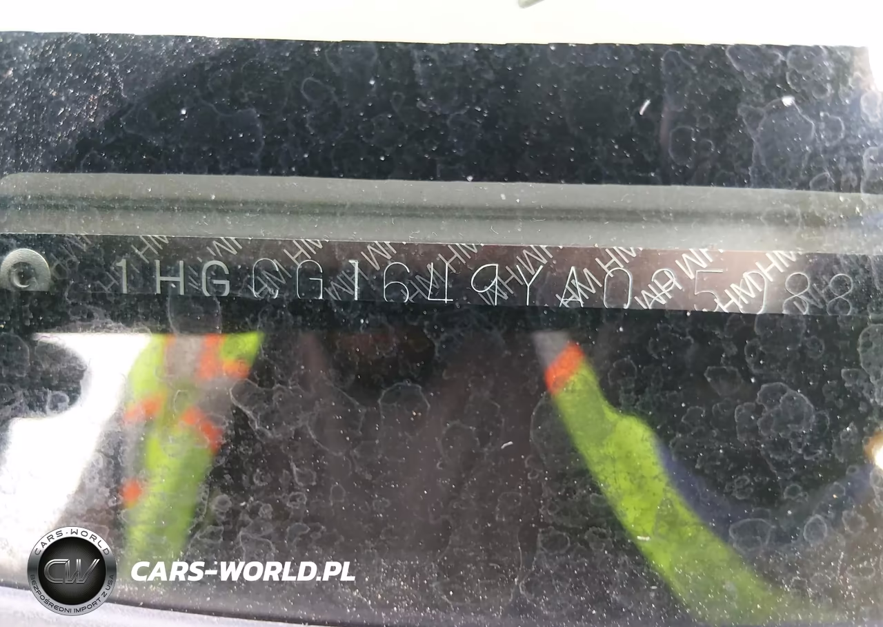 2000 Honda Accord 3.0 Lx VIN:1HGCG1649YA025088 - 17