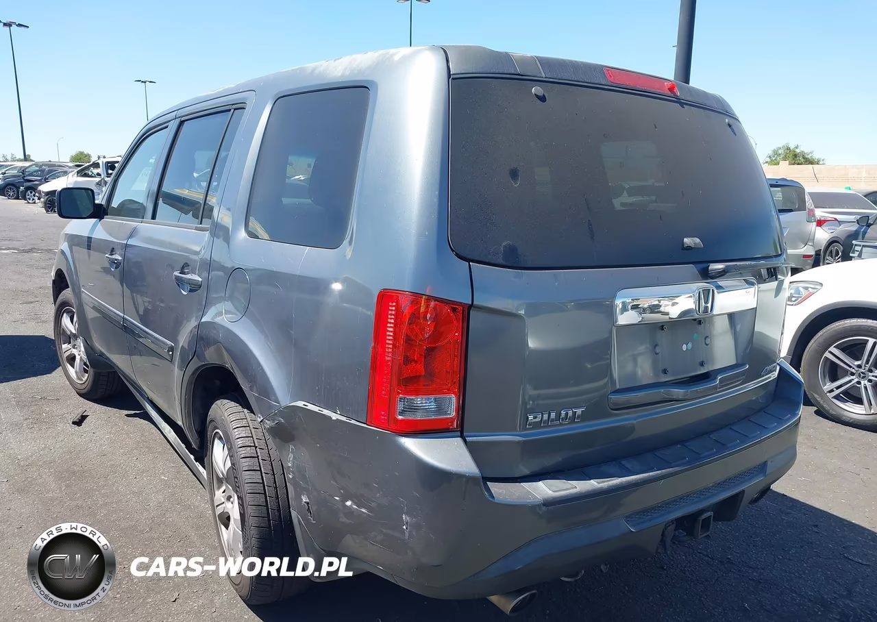 2013 Honda Pilot Ex-L VIN:5FNYF4H74DB039272 - 3