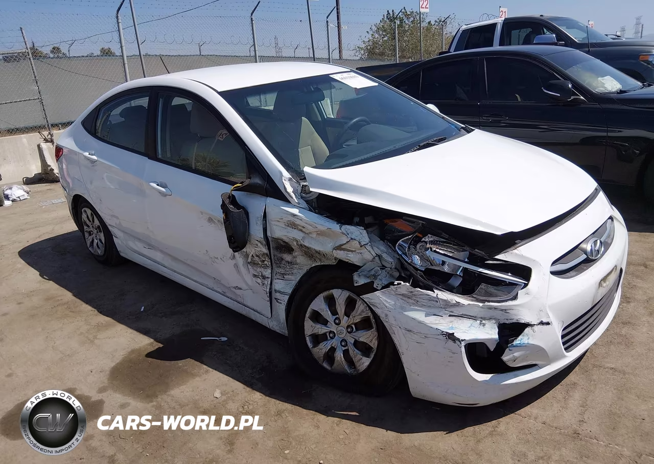 2016 Hyundai Accent Se VIN:KMHCT4AE9GU954783 - 1