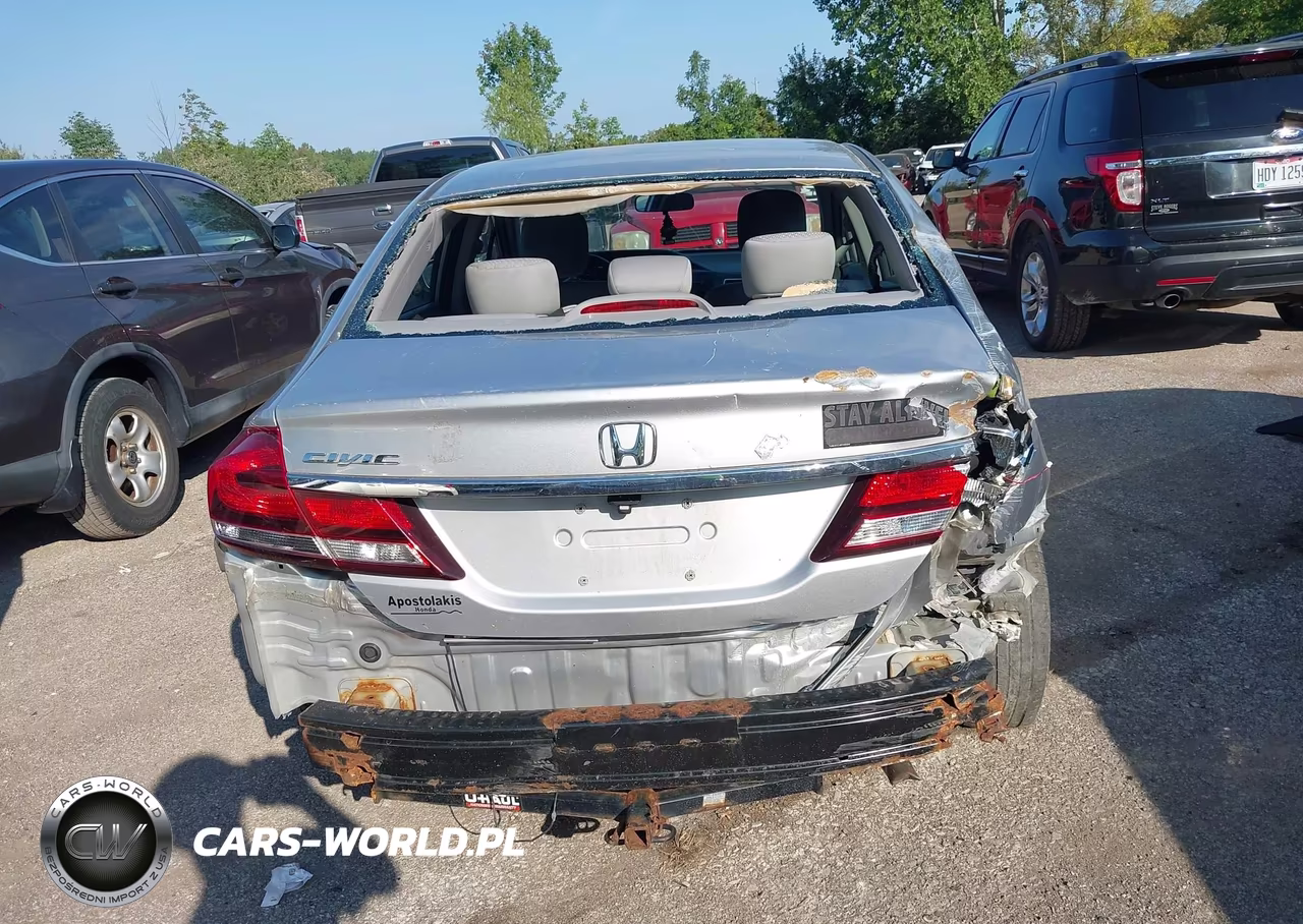 2014 Honda Civic Lx VIN:19XFB2F59EE077175 - 17