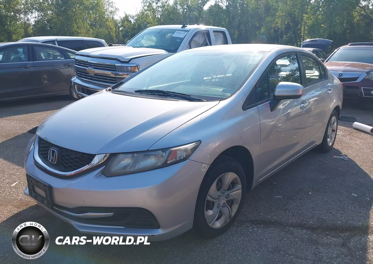 2014 Honda Civic Lx VIN:19XFB2F59EE077175 - 2
