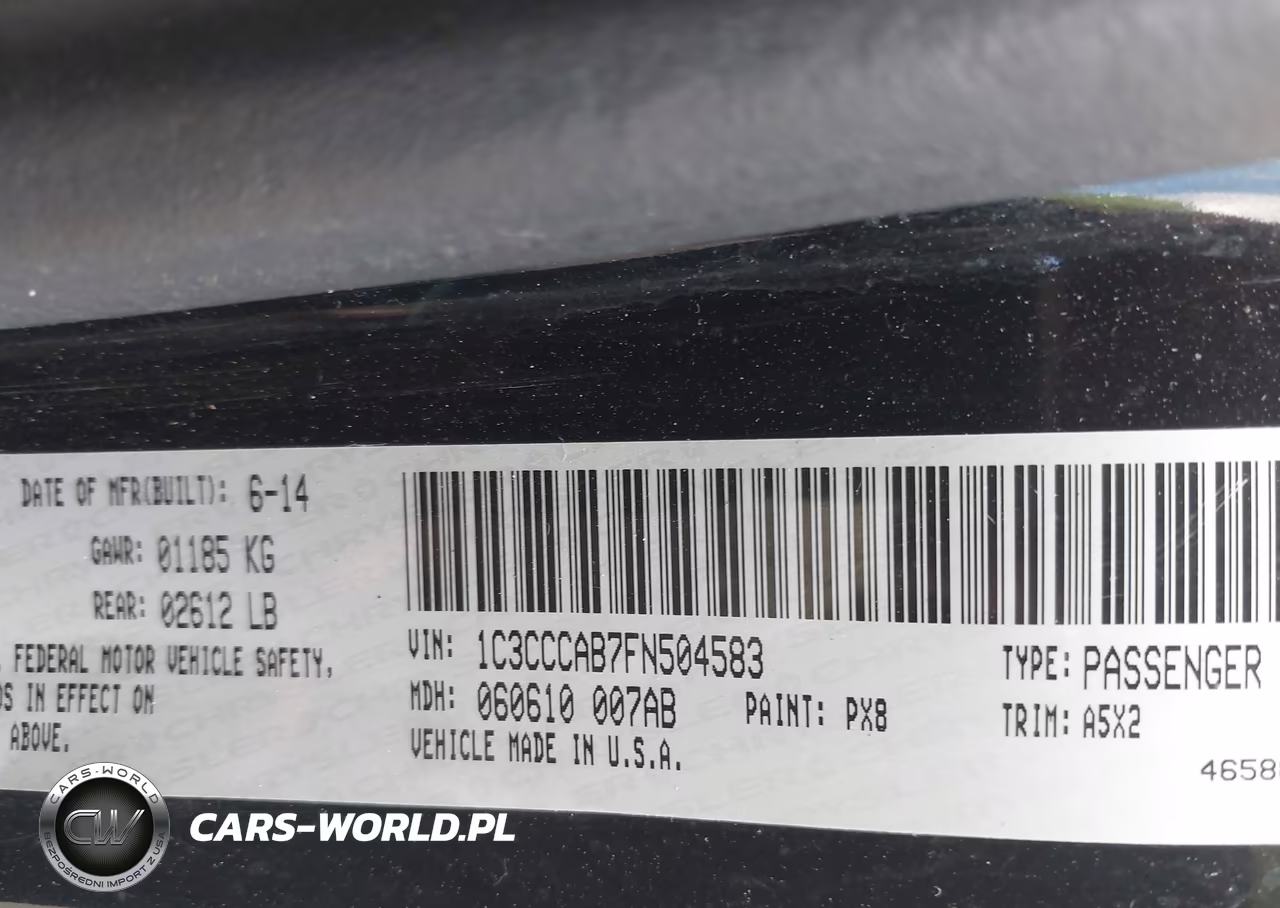 2015 Chrysler 200 Limited VIN:1C3CCCAB7FN504583 - 9