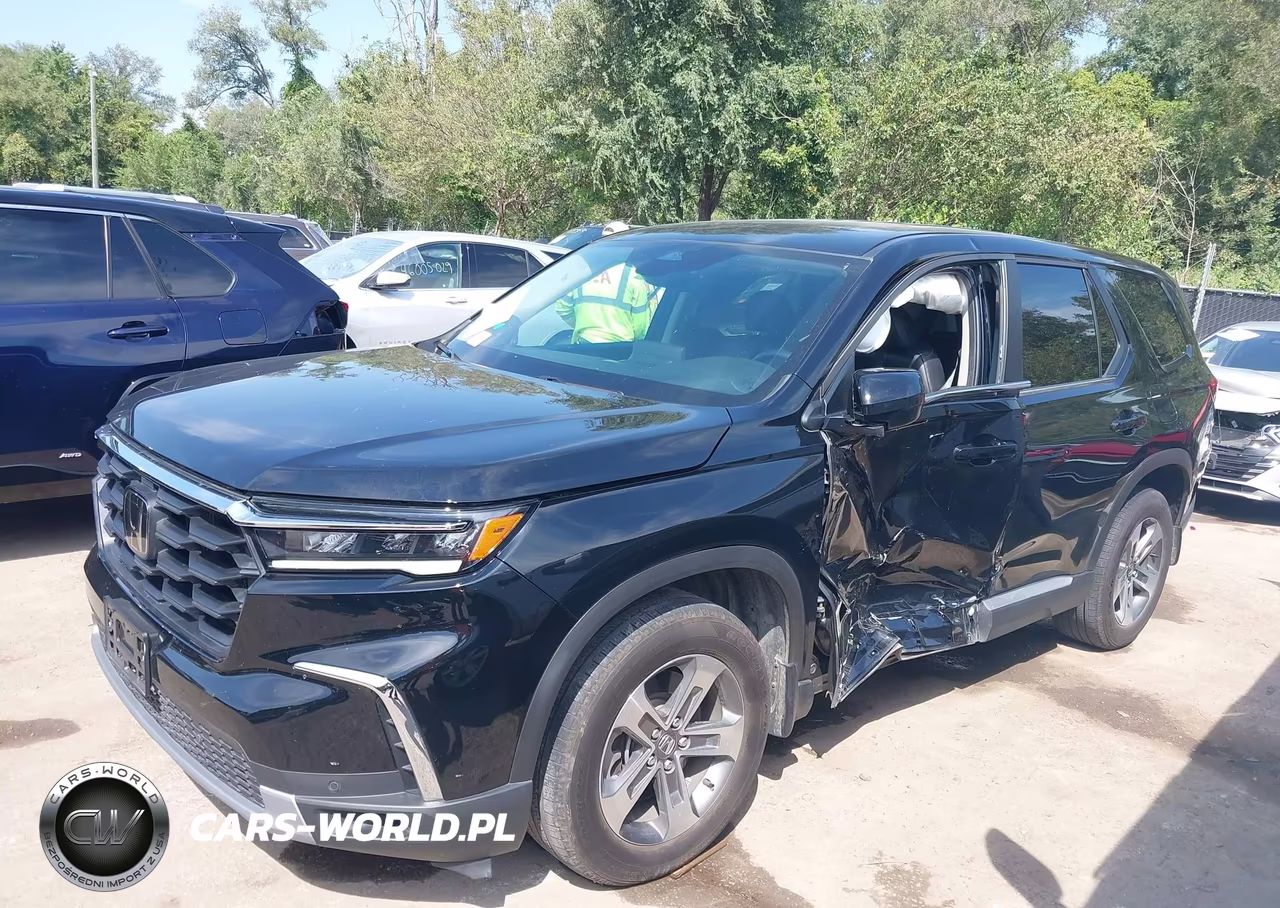2025 Honda Pilot Ex-L VIN:5FNYG1H47SB021198 - 14