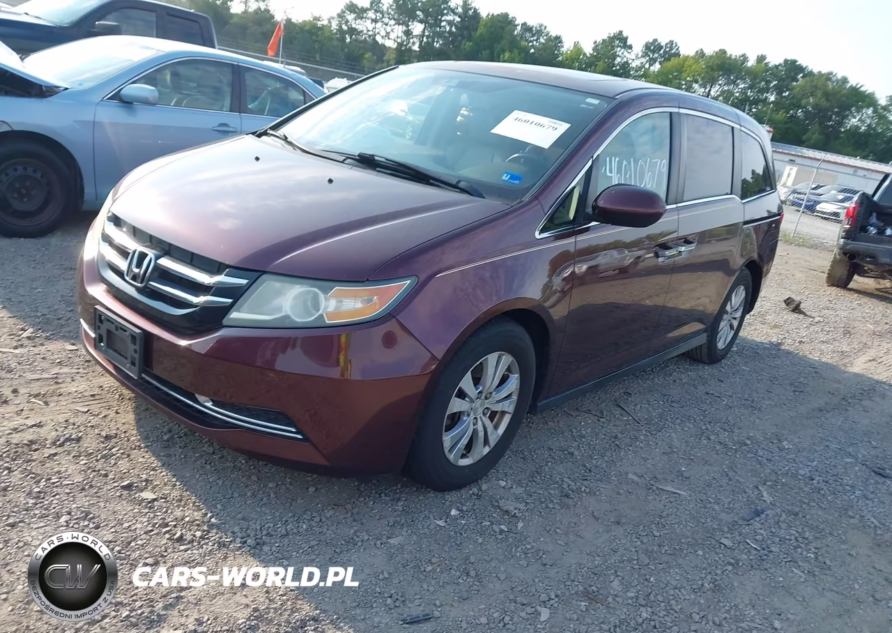 2015 Honda Odyssey Exl VIN:5FNRL5H65FB063822 - 2