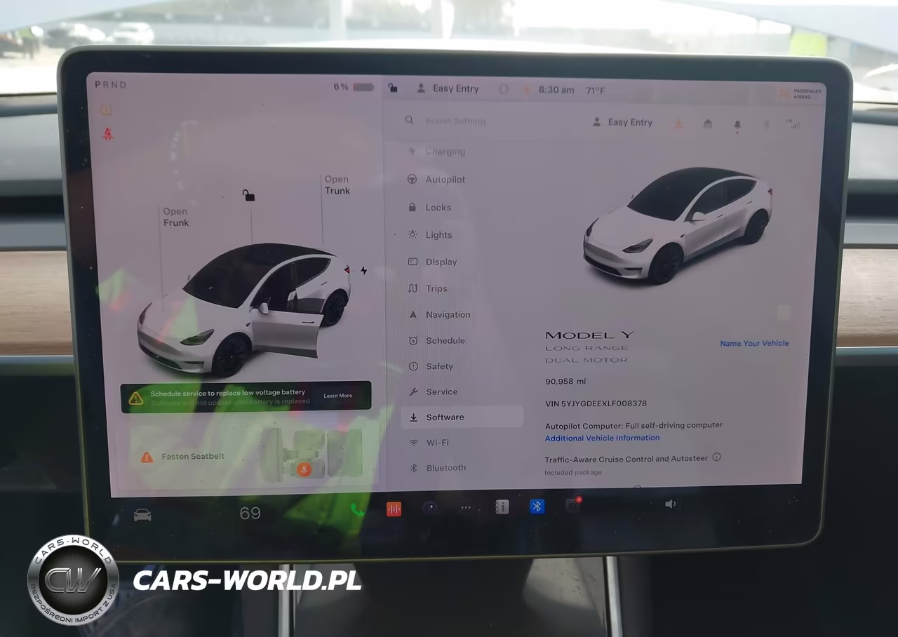 2020 Tesla Model Y Long Range Dual Motor All-Wheel Drive VIN:5YJYGDEEXLF008378 - 19