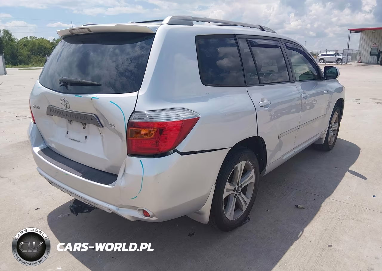 2009 Toyota Highlander Sport VIN:JTEDS43A092086480 - 4