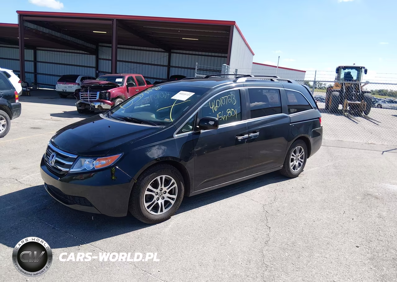 2013 Honda Odyssey Ex-L VIN:5FNRL5H69DB069958 - 2