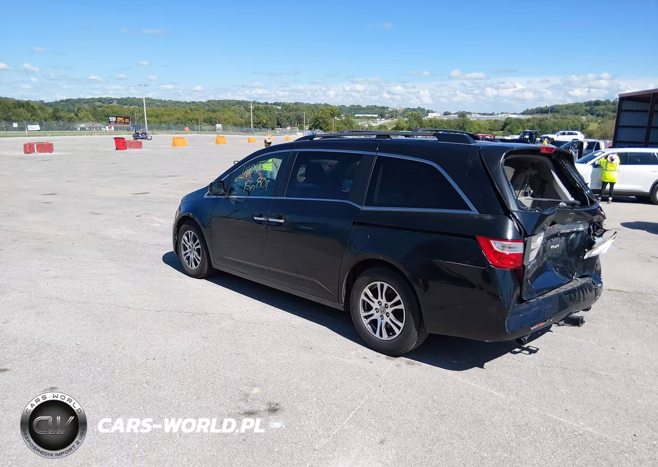 2013 Honda Odyssey Ex-L VIN:5FNRL5H69DB069958 - 3