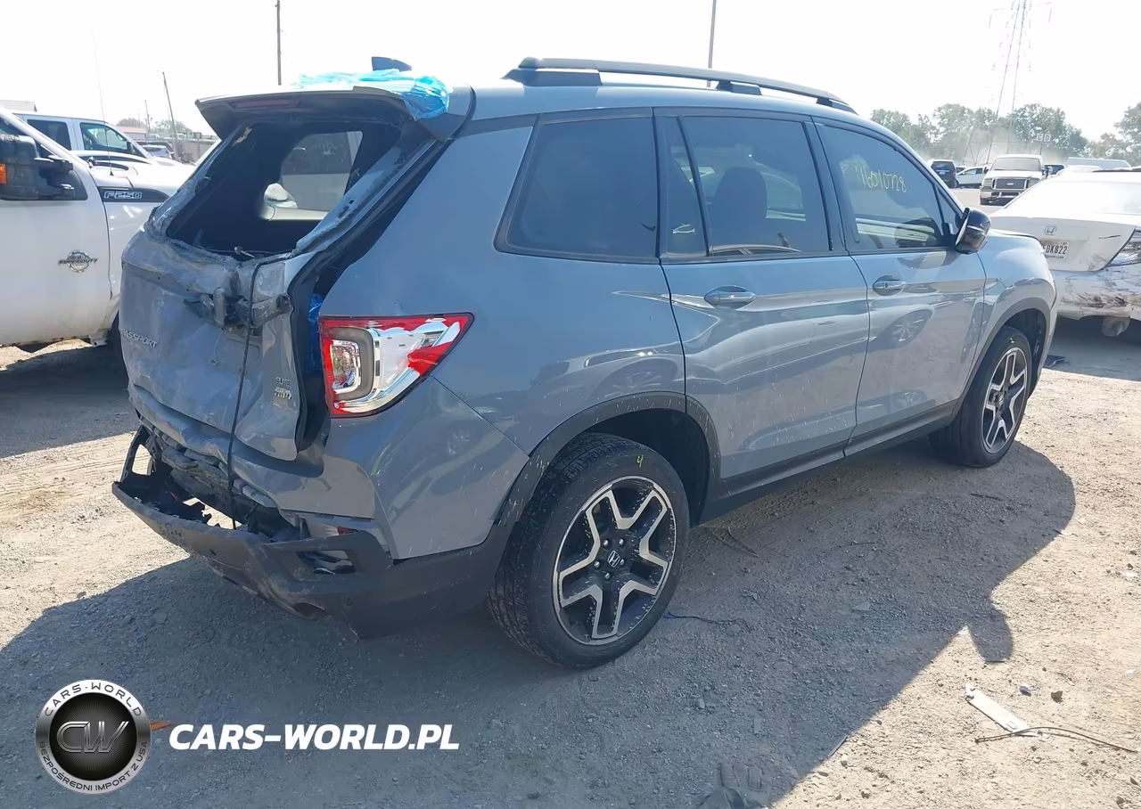 2022 Honda Passport Awd Elite VIN:5FNYF8H05NB001478 - 4