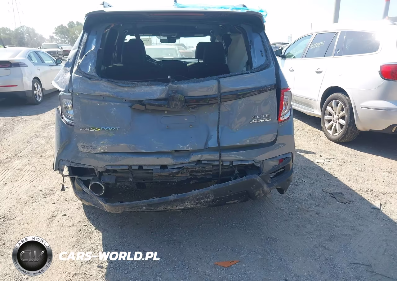 2022 Honda Passport Awd Elite VIN:5FNYF8H05NB001478 - 6