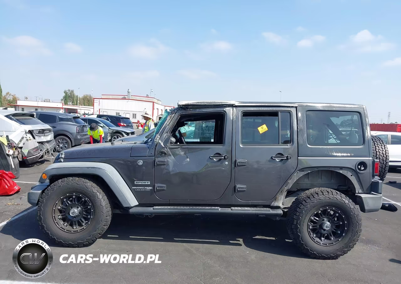 2018 Jeep Wrangler Jk Unlimited Sport 4X4 VIN:1C4BJWDG2JL895734 - 14