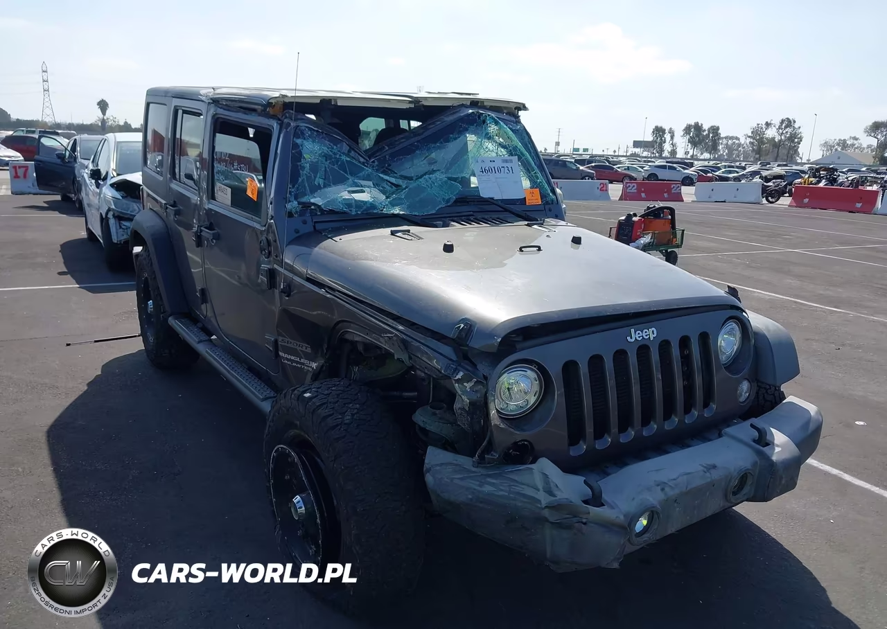 2018 Jeep Wrangler Jk Unlimited Sport 4X4 VIN:1C4BJWDG2JL895734 - 6