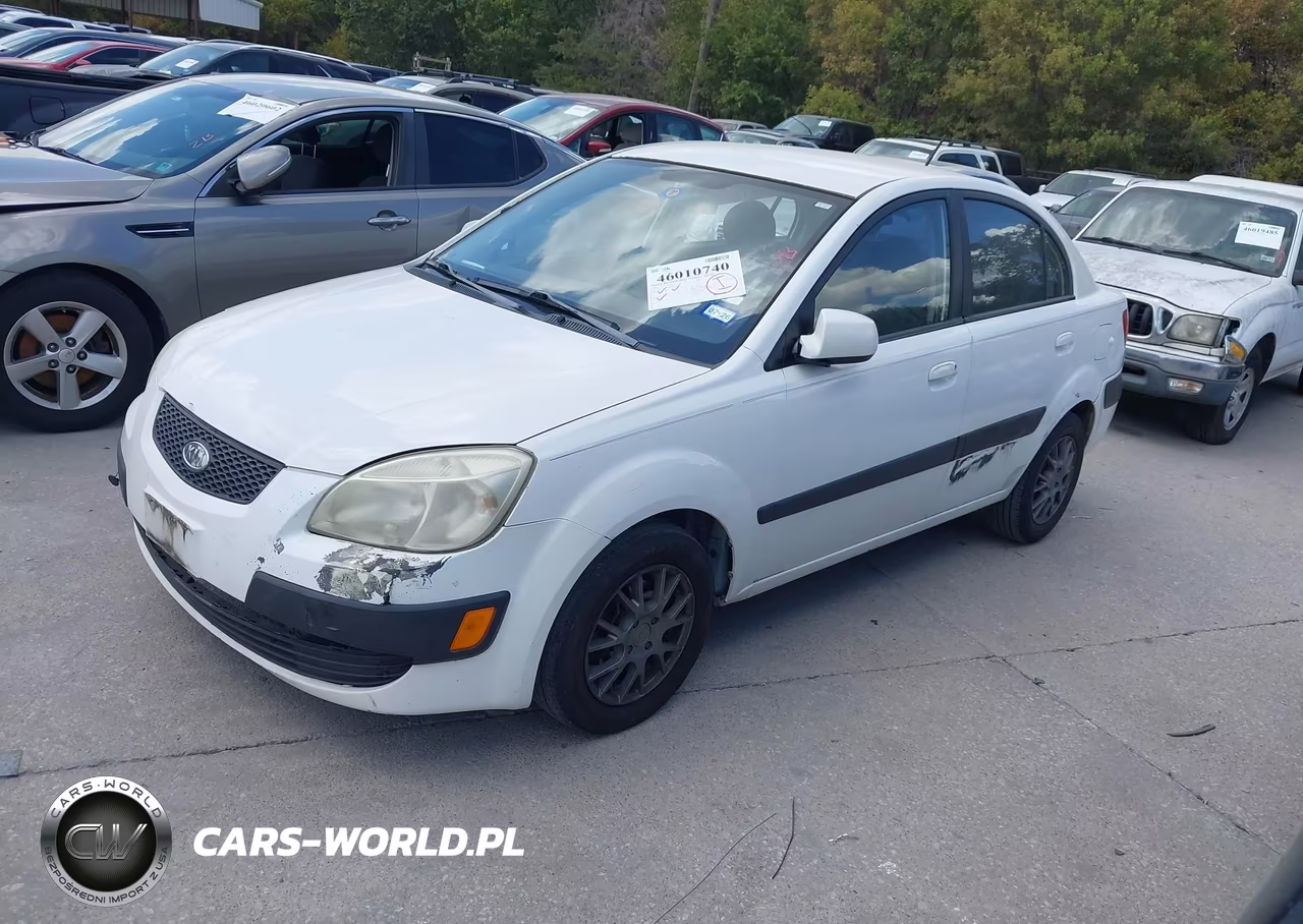 2009 Kia Rio Lx VIN:KNADE223596584733 - 2