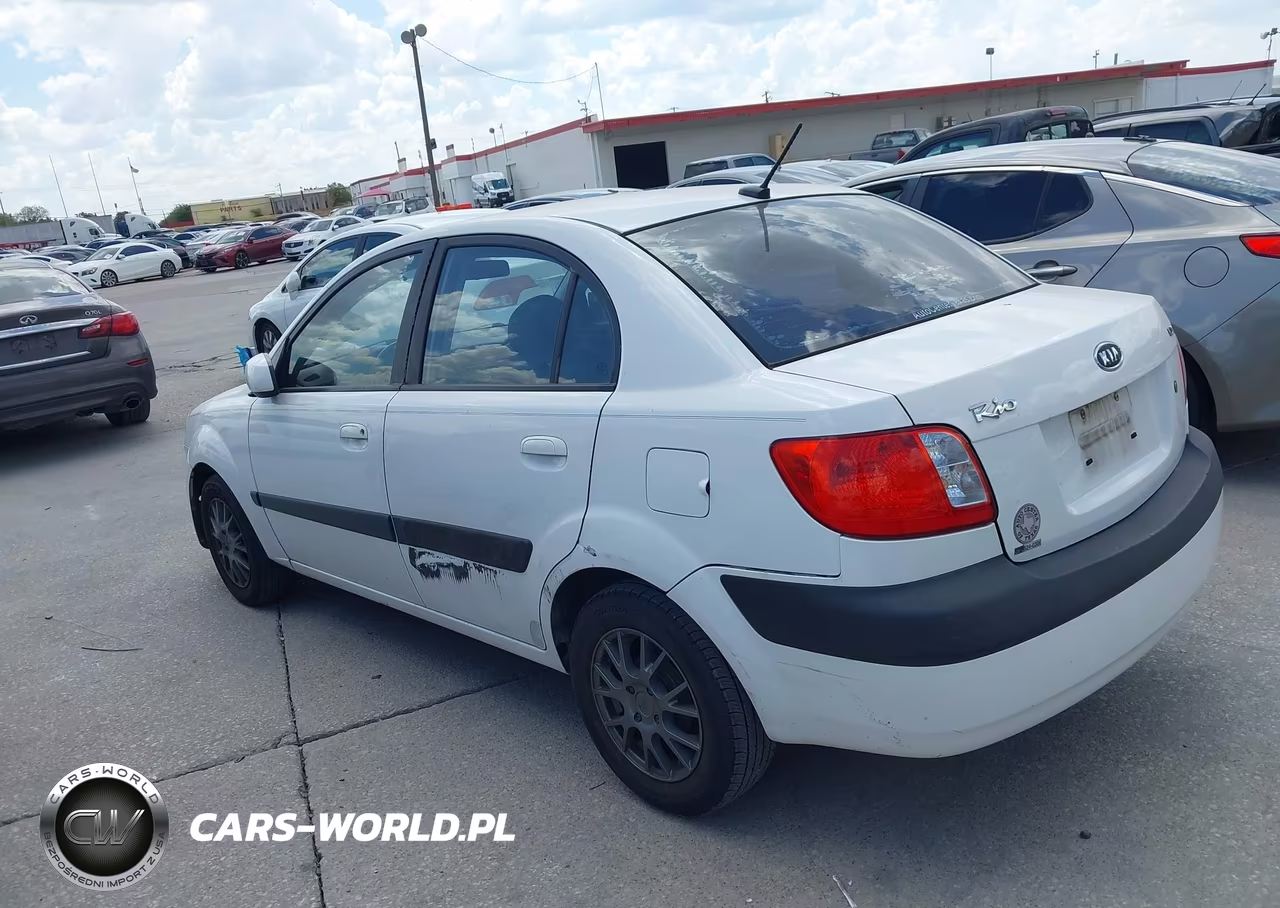 2009 Kia Rio Lx VIN:KNADE223596584733 - 3