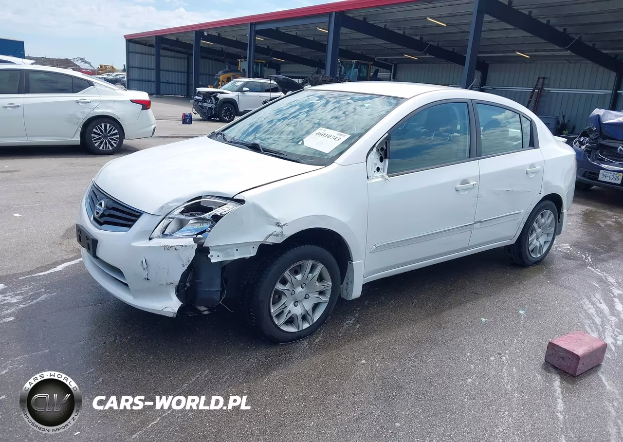 2012 Nissan Sentra 2.0 S VIN:3N1AB6AP5CL637425 - 2