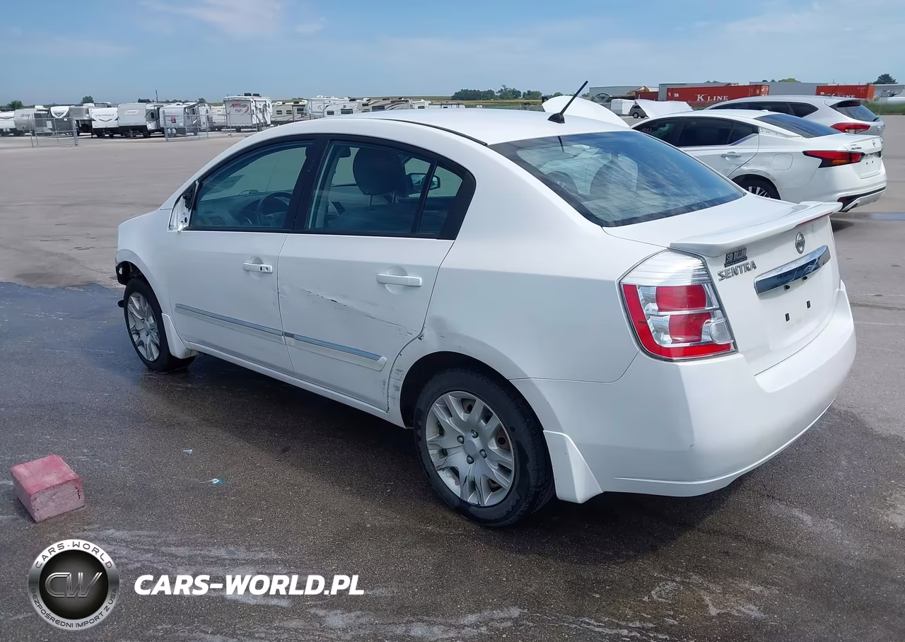 2012 Nissan Sentra 2.0 S VIN:3N1AB6AP5CL637425 - 3