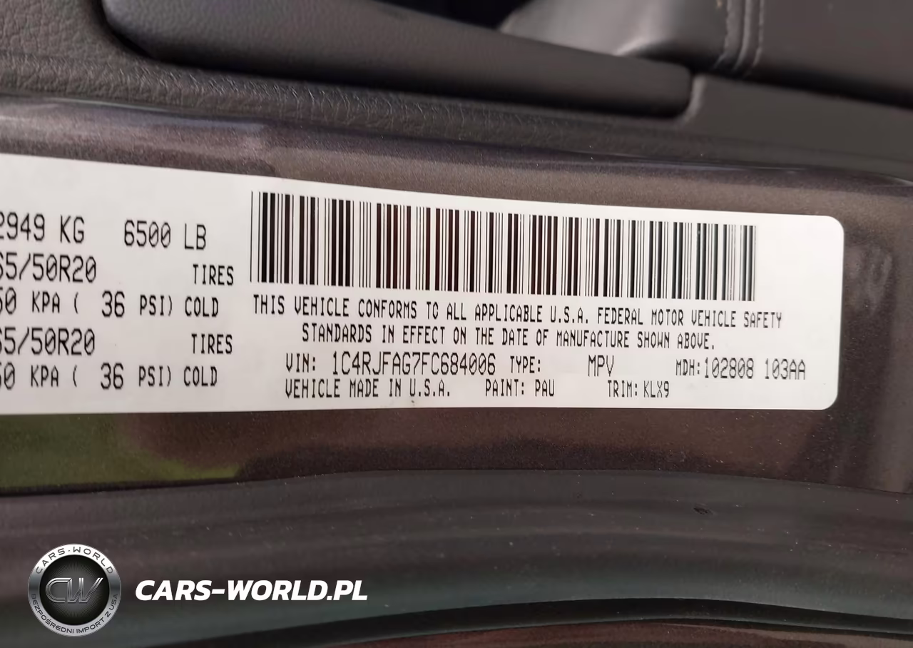 2015 Jeep Grand Cherokee Altitude VIN:1C4RJFAG7FC684006 - 9