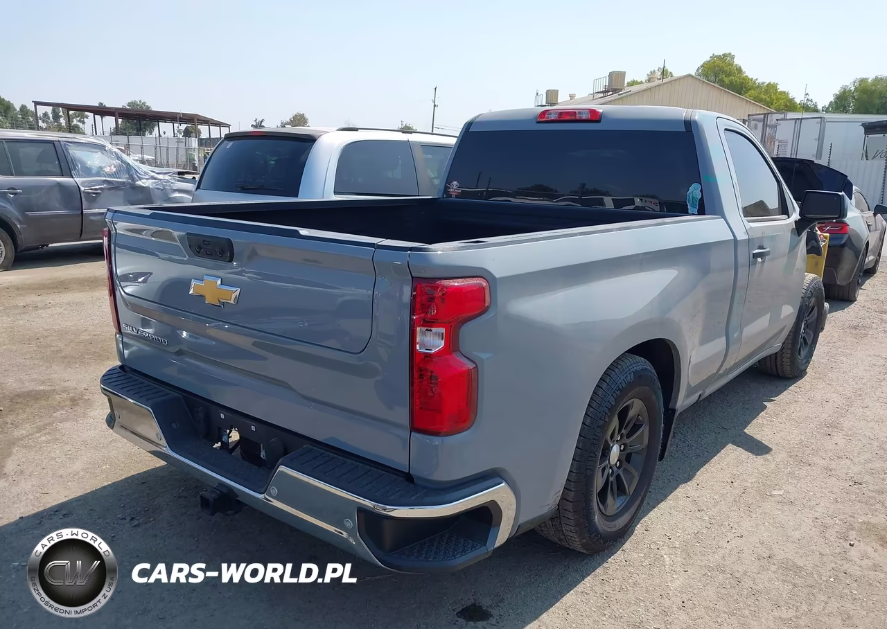 2024 Chevrolet Silverado 1500 2Wd Standard Bed Wt VIN:3GCNAAEK3RG311885 - 4