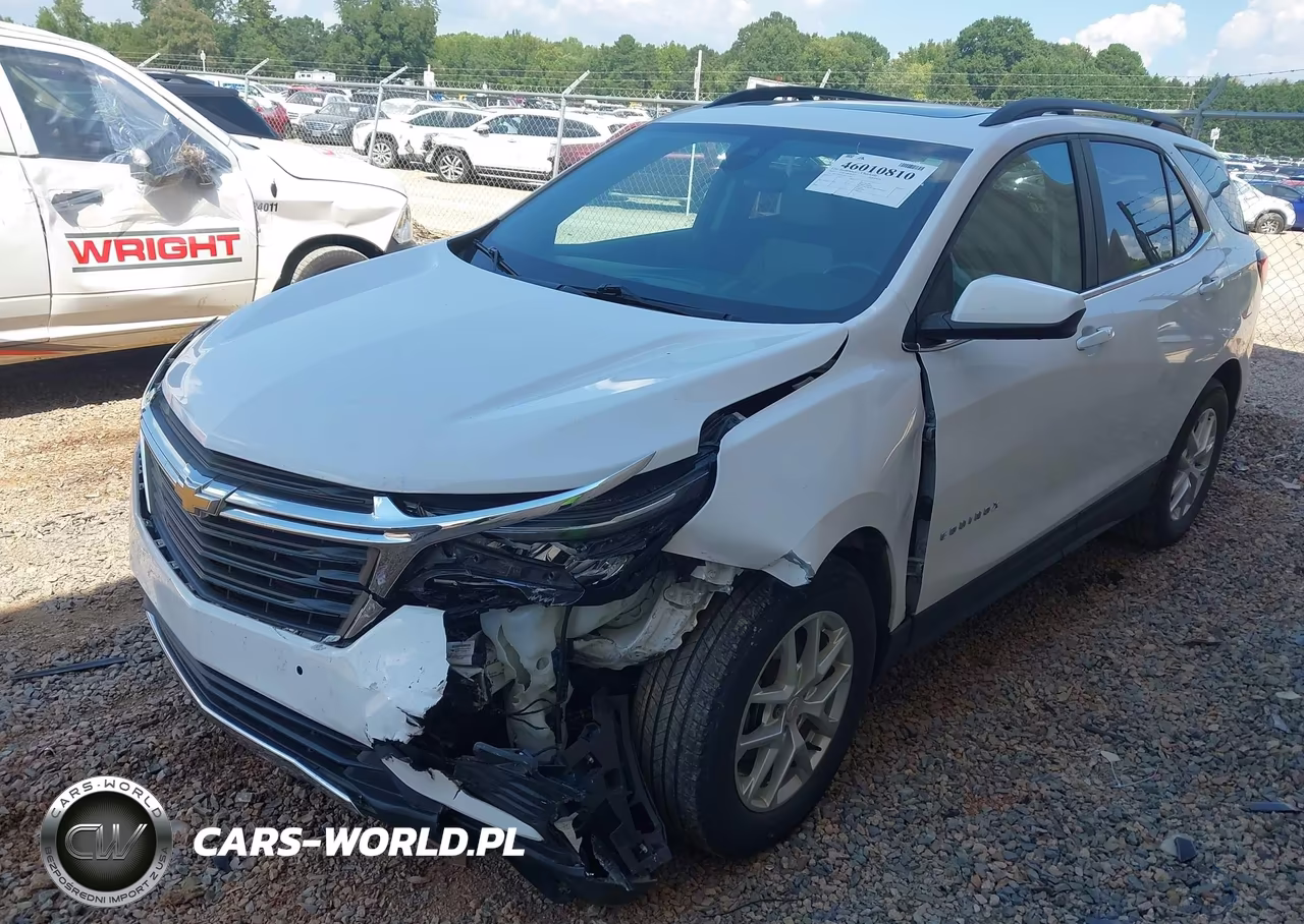 2022 Chevrolet Equinox Fwd Lt VIN:3GNAXKEV4NL115881 - 2
